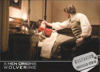 2009 Rittenhouse X-Men Origins: Wolverine #02 At home in the 1800's, young James Howlett is Front