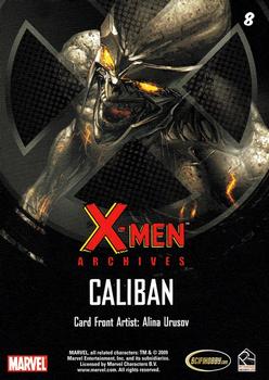 2009 Rittenhouse X-Men Archives #8 Caliban Back