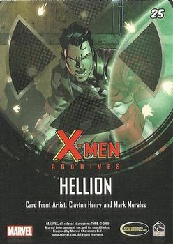 2009 Rittenhouse X-Men Archives #25 Hellion Back