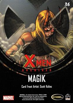 2009 Rittenhouse X-Men Archives #36 Magik Back