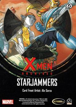 2009 Rittenhouse X-Men Archives #60 Starjammers Back