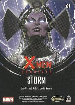 2009 Rittenhouse X-Men Archives #61 Storm Back