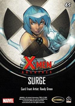 2009 Rittenhouse X-Men Archives #65 Surge Back
