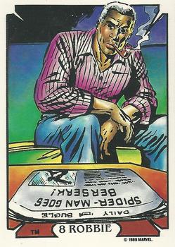 1989 Comic Images Marvel Comics Mike Zeck #8 Robbie Front