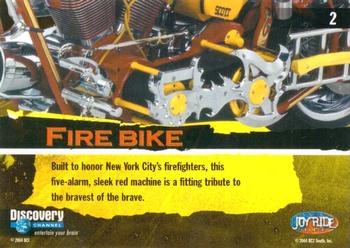 2004 JoyRide American Chopper/Orange County Choppers #2 Fire Bike Back