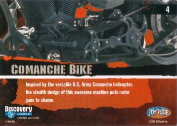 2004 JoyRide American Chopper/Orange County Choppers #4 Comanche Bike Back