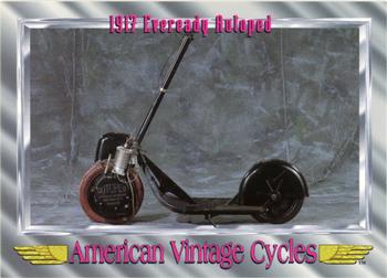 1992-93 Champs American Vintage Cycles #5 1917 Eveready Autoped Front