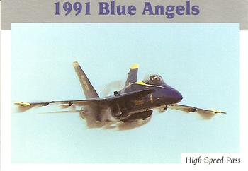 1991 Sterling Blue Angels #14 High Speed Pass Front
