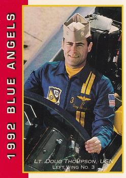 1992 Ryan Blue Angels #3 Lt. Doug Thompson, USN Front