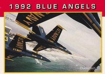 1992 Ryan Blue Angels #14 Diamond Front