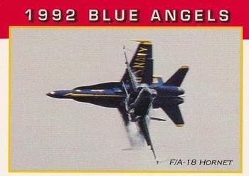 1992 Ryan Blue Angels #15 F/A-18 Hornet Front