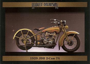 1992-93 Collect-A-Card Harley Davidson #122 1929 JDH 2-Cam 74 Front