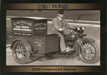 1992-93 Collect-A-Card Harley Davidson #13 1930 Commercial Sidecar Front