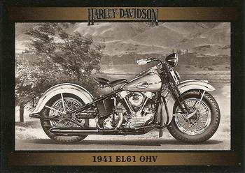 1992-93 Collect-A-Card Harley Davidson #15 1941 EL61 OHV Front