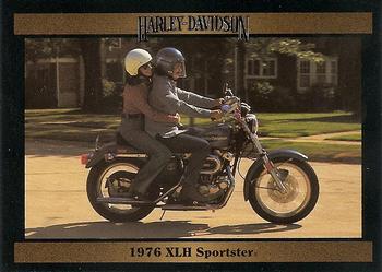 1992-93 Collect-A-Card Harley Davidson #169 1976 XLH Sportster Front