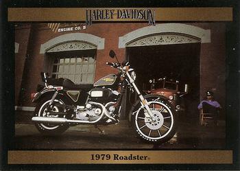 1992-93 Collect-A-Card Harley Davidson #173 1979 XLS Roadster Front
