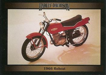1992-93 Collect-A-Card Harley Davidson #31 1966 Bobcat Front