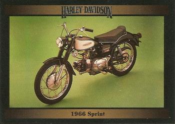 1992-93 Collect-A-Card Harley Davidson #33 1966 Sprint Front