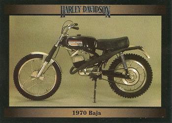 1992-93 Collect-A-Card Harley Davidson #35 1970 Baja Front