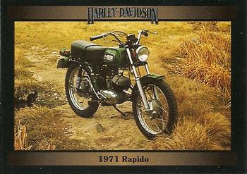 1992-93 Collect-A-Card Harley Davidson #37 1971 Rapido Front