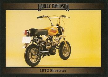 1992-93 Collect-A-Card Harley Davidson #41 1972 Shortster Front