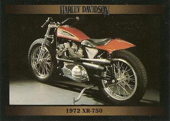 1992-93 Collect-A-Card Harley Davidson #44 1972 XR-750 Front