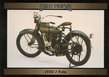 1992-93 Collect-A-Card Harley Davidson #215 1922 J Twin Front