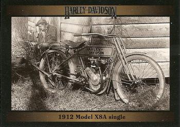 1992-93 Collect-A-Card Harley Davidson #5 1912 Model X8A Single Front