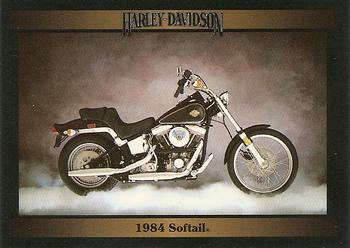 1992-93 Collect-A-Card Harley Davidson #73 1984 Softail Front