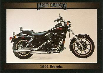 1992-93 Collect-A-Card Harley Davidson #88 1991 Sturgis Front