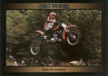 1992-93 Collect-A-Card Harley Davidson #95 Lou Gerencer Front