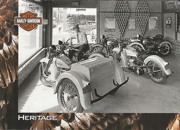 1994 SkyBox Harley-Davidson #7 1930's Showroom Front
