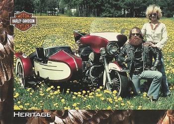 1994 SkyBox Harley-Davidson #17 Flower Power Front