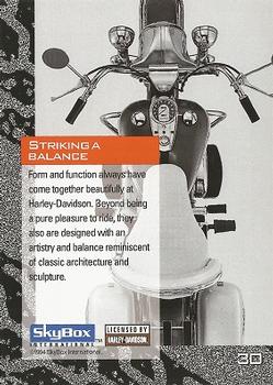 1994 SkyBox Harley-Davidson #30 Striking A Balance Back