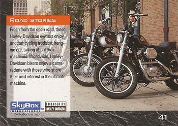 1994 SkyBox Harley-Davidson #41 Road Stories Back