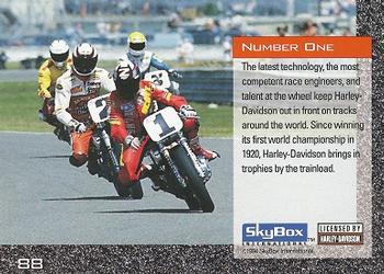1994 SkyBox Harley-Davidson #88 Number One Back