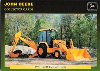 1994 TCM John Deere #6 1991 310D Backhoe Loader Front