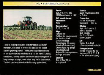 1994 TCM John Deere #29 1992 845 Folding Cultivator Back