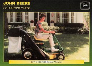 1994 TCM John Deere #35 1983 R70/R72 Riding Mowers Front