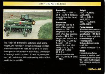 1994 TCM John Deere #42 1988 750 No-Till Drill Back
