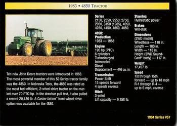 1994 TCM John Deere #57 1983 4880 Tractor Back