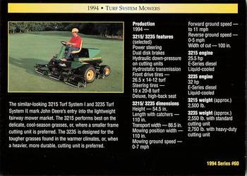 1994 TCM John Deere #60 1994 3215 Turf System 1 Fairway Mower Back