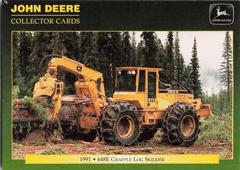 1994 TCM John Deere #62 1991 648E Grapple Log Skidder Front