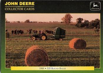 1994 TCM John Deere #65 1989 535 Round Baler Front