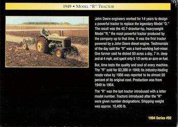 1994 TCM John Deere #92 1949 Model 
