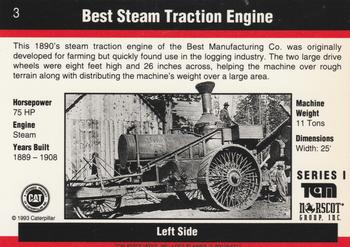 1993-94 TCM Caterpillar #3 Best Steam Traction Engine Back