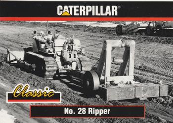 1993-94 TCM Caterpillar #7 No. 28 Ripper Front