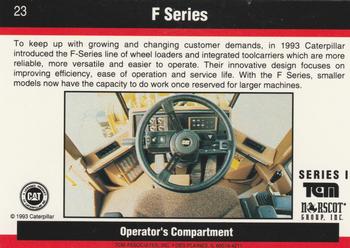 1993-94 TCM Caterpillar #23 F Series Back
