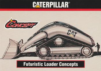 1993-94 TCM Caterpillar #85 Futuristic Loader Concepts Front