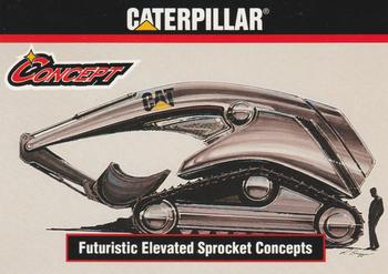 1993-94 TCM Caterpillar #86 Futuristic Elevated Sprocket Concepts Front